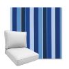 Picture of Milano Cobalt | Boxed Deep Seating Patio Chair Cushion – Sunbrella© Fabric