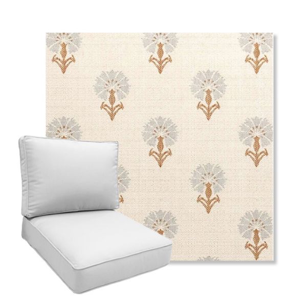 Picture of Mira Chai | Boxed Deep Seating Patio Chair Cushion – Sunbrella© Fabric
