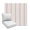 Picture of Mixi Linen | Boxed Deep Seating Patio Chair Cushion – Sunbrella© Fabric