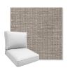 Picture of Momento Dove | Boxed Deep Seating Patio Chair Cushion – Sunbrella© Fabric