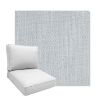 Picture of Nova Chambray | Boxed Deep Seating Patio Chair Cushion – Sunbrella© Fabric