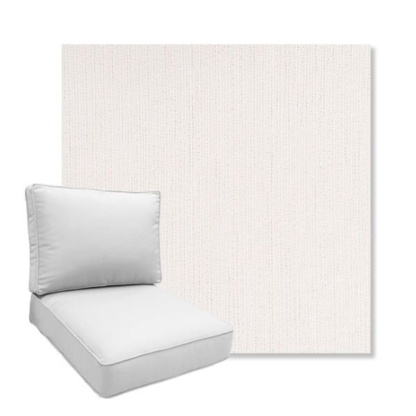 Picture of Nova Parchment | Boxed Deep Seating Patio Chair Cushion – Sunbrella© Fabric
