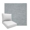 Picture of Nurture Haze | Boxed Deep Seating Patio Chair Cushion – Sunbrella© Fabric