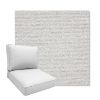 Picture of Nurture Pebble | Boxed Deep Seating Patio Chair Cushion – Sunbrella© Fabric