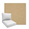 Picture of Odette Sand | Boxed Deep Seating Patio Chair Cushion – Sunbrella© Fabric
