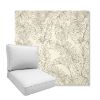 Picture of Palma Whitesand | Boxed Deep Seating Patio Chair Cushion – Sunbrella© Fabric