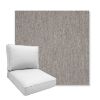 Picture of Pashmina Flannel | Boxed Deep Seating Patio Chair Cushion – Sunbrella© Fabric