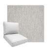 Picture of Pashmina Fog | Boxed Deep Seating Patio Chair Cushion – Sunbrella© Fabric