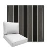 Picture of Peyton Granite | Boxed Deep Seating Patio Chair Cushion – Sunbrella© Fabric