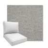 Picture of Piazza Stone | Boxed Deep Seating Patio Chair Cushion – Sunbrella© Fabric