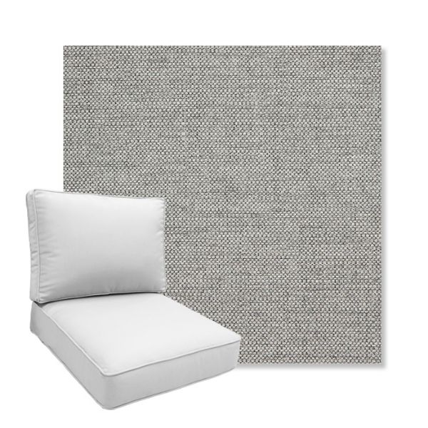 Picture of Piazza Stone | Boxed Deep Seating Patio Chair Cushion – Sunbrella© Fabric