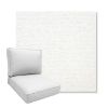 Picture of Platform Salt | Boxed Deep Seating Patio Chair Cushion – Sunbrella© Fabric