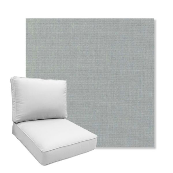 Picture of Play Sky | Boxed Deep Seating Patio Chair Cushion – Sunbrella© Fabric