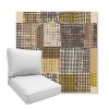 Picture of Pop Corn | Boxed Deep Seating Patio Chair Cushion – Sunbrella© Fabric