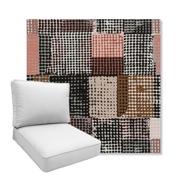 Picture of Pop Tart | Boxed Deep Seating Patio Chair Cushion – Sunbrella© Fabric