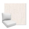 Picture of Poros Eggshell | Boxed Deep Seating Patio Chair Cushion – Sunbrella© Fabric