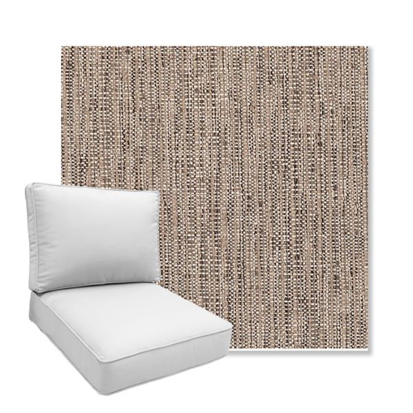 Picture of Poros Rattan | Boxed Deep Seating Patio Chair Cushion – Sunbrella© Fabric