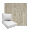 Picture of Posh Ash | Boxed Deep Seating Patio Chair Cushion – Sunbrella© Fabric