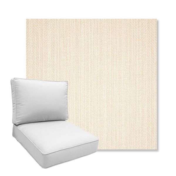 Picture of Posh Linen | Boxed Deep Seating Patio Chair Cushion – Sunbrella© Fabric