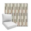 Picture of Precise Fawn | Boxed Deep Seating Patio Chair Cushion – Sunbrella© Fabric
