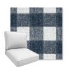 Picture of Preso Indigo | Boxed Deep Seating Patio Chair Cushion – Sunbrella© Fabric