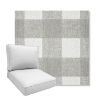 Picture of Preso Pebble | Boxed Deep Seating Patio Chair Cushion – Sunbrella© Fabric
