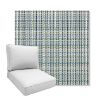 Picture of Principle Lagoon | Boxed Deep Seating Patio Chair Cushion – Sunbrella© Fabric
