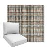 Picture of Principle Tropics | Boxed Deep Seating Patio Chair Cushion – Sunbrella© Fabric