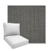Picture of Proven Charcoal | Boxed Deep Seating Patio Chair Cushion – Sunbrella© Fabric