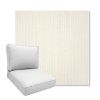 Picture of Proven Ivory | Boxed Deep Seating Patio Chair Cushion – Sunbrella© Fabric