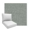 Picture of Rafi Mist | Boxed Deep Seating Patio Chair Cushion – Sunbrella© Fabric