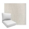 Picture of Replay Fern | Boxed Deep Seating Patio Chair Cushion – Sunbrella© Fabric