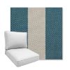 Picture of Rothko Curacao | Boxed Deep Seating Patio Chair Cushion – Sunbrella© Fabric
