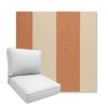 Picture of Rothko Lobster Roll | Boxed Deep Seating Patio Chair Cushion – Sunbrella© Fabric