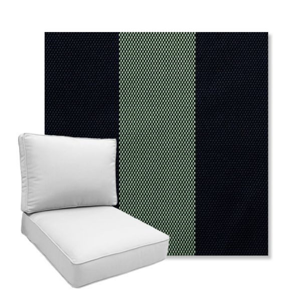 Picture of Rothko Mint Julep | Boxed Deep Seating Patio Chair Cushion – Sunbrella© Fabric