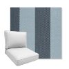 Picture of Rothko Oceanfront | Boxed Deep Seating Patio Chair Cushion – Sunbrella© Fabric
