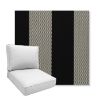 Picture of Rothko Stone Harbor | Boxed Deep Seating Patio Chair Cushion – Sunbrella© Fabric