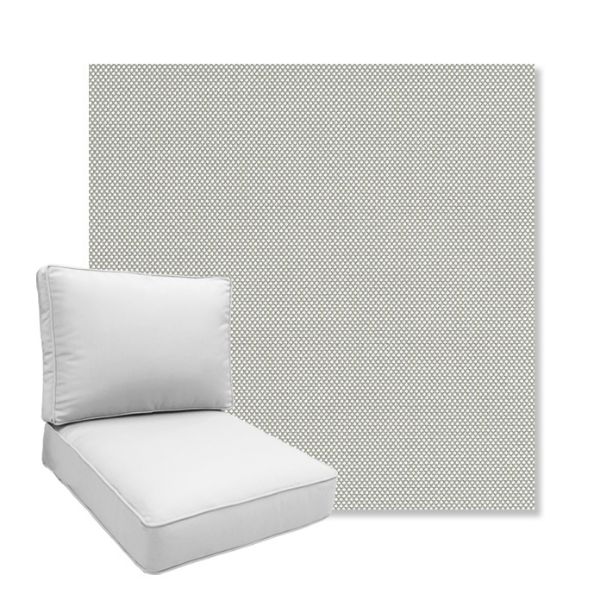 Picture of Sailcloth Seagull | Boxed Deep Seating Patio Chair Cushion – Sunbrella© Fabric