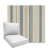 Picture of Saltillo Sagebrush | Boxed Deep Seating Patio Chair Cushion – Sunbrella© Fabric