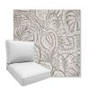 Picture of Sensibility Linen | Boxed Deep Seating Patio Chair Cushion – Sunbrella© Fabric