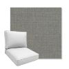 Picture of Shelter Surf | Boxed Deep Seating Patio Chair Cushion – Sunbrella© Fabric