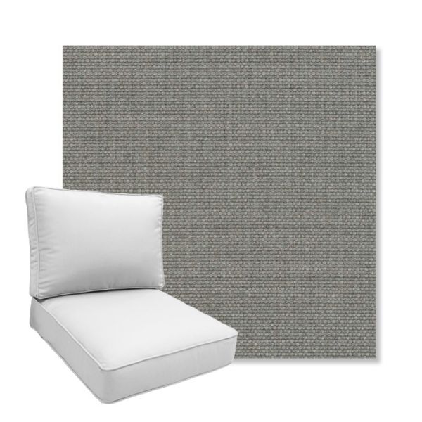 Picture of Shelter Surf | Boxed Deep Seating Patio Chair Cushion – Sunbrella© Fabric