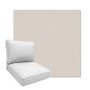 Picture of Shelter White | Boxed Deep Seating Patio Chair Cushion – Sunbrella© Fabric