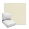Picture of Spectrum Eggshell | Boxed Deep Seating Patio Chair Cushion – Sunbrella© Fabric