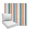 Picture of Surround Sunrise | Boxed Deep Seating Patio Chair Cushion – Sunbrella© Fabric