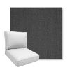 Picture of Switch Ash | Boxed Deep Seating Patio Chair Cushion – Sunbrella© Fabric