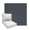 Picture of Switch Denim | Boxed Deep Seating Patio Chair Cushion – Sunbrella© Fabric