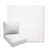 Picture of Switch Salt | Boxed Deep Seating Patio Chair Cushion – Sunbrella© Fabric