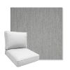 Picture of Switch Silver | Boxed Deep Seating Patio Chair Cushion – Sunbrella© Fabric