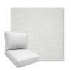 Picture of Switch Snow | Boxed Deep Seating Patio Chair Cushion – Sunbrella© Fabric
